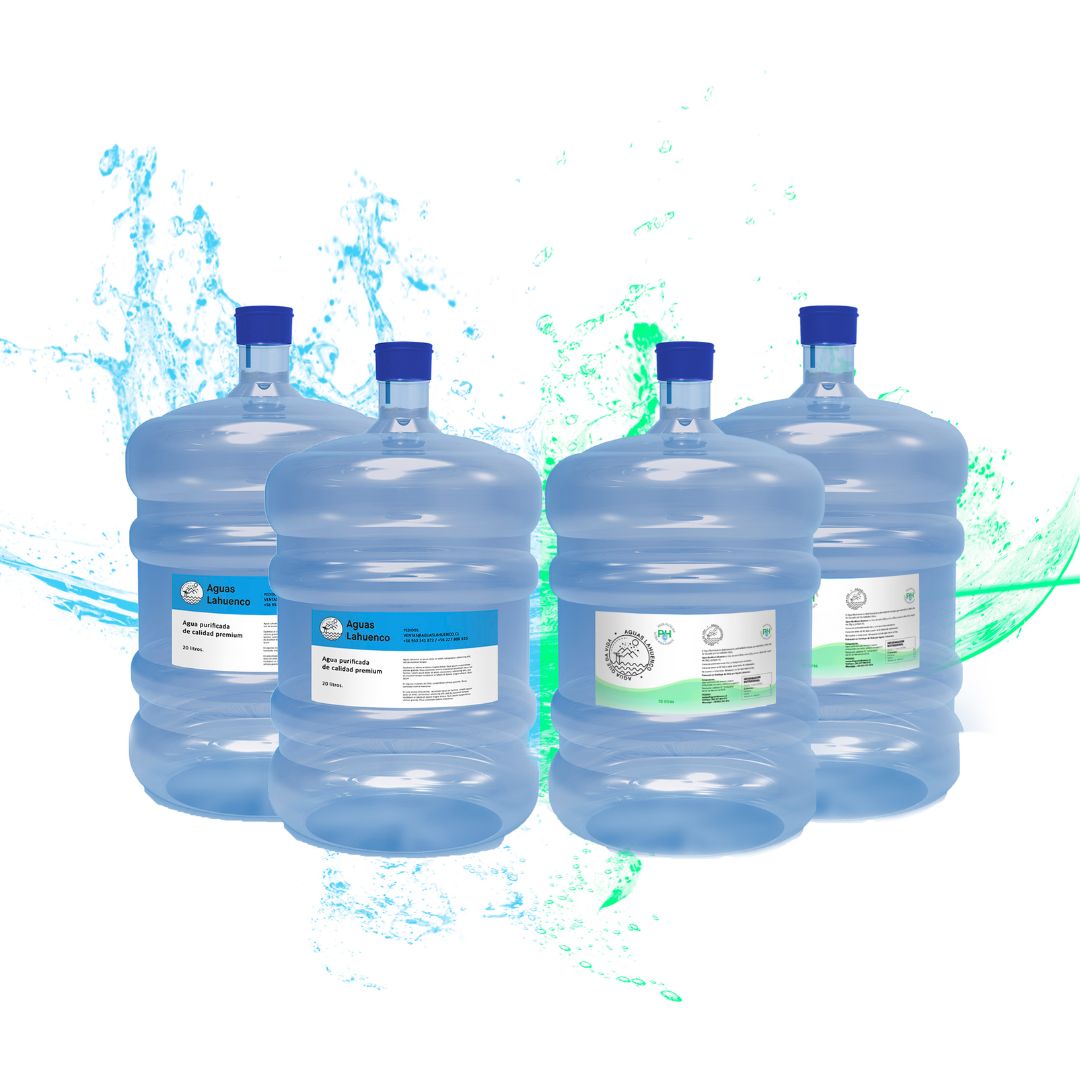 Recarga de bidones de 20 litros de agua purificada Oferta